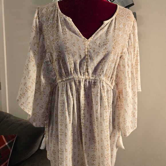 Jessica Simpson Boho Glow Maternity Blouse - Picture 1 of 5